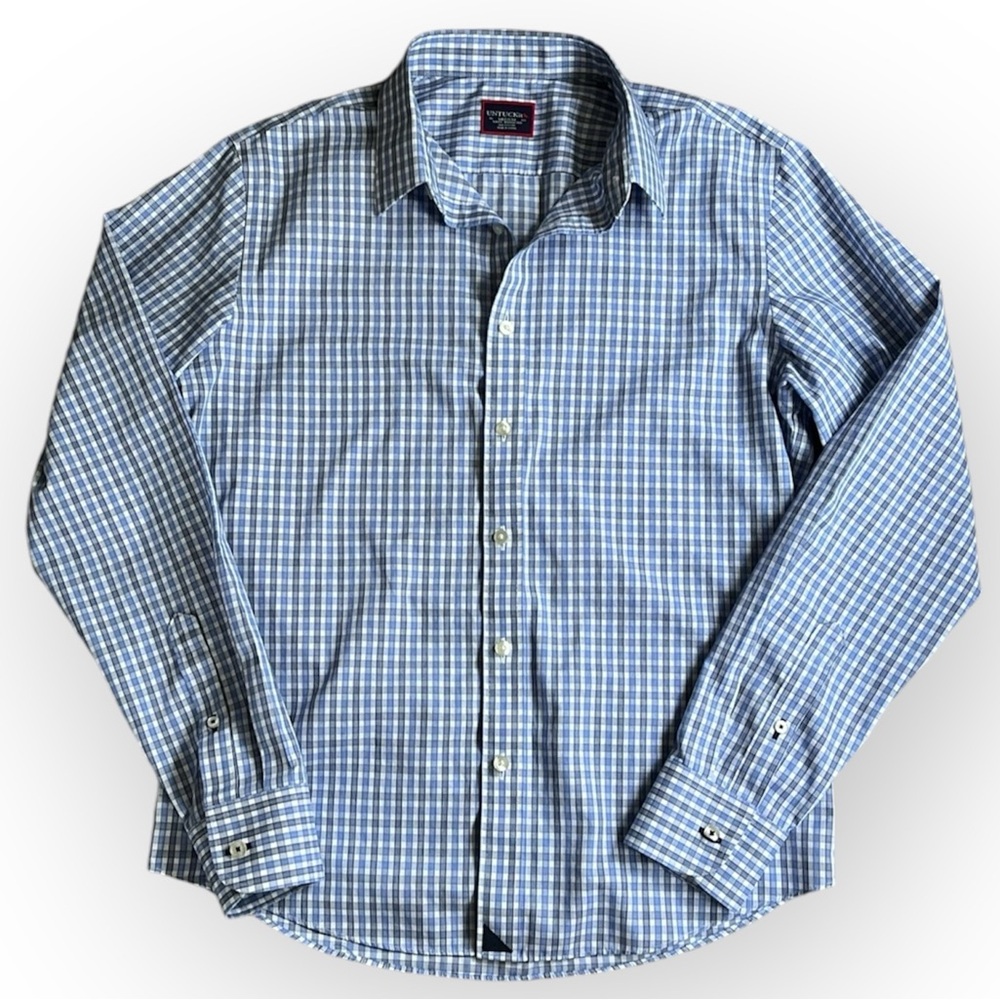 Untuckit Men’s Casual Button Down Shirt Wrinkle Free size medium
